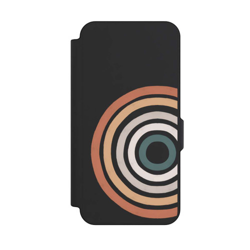 Samsung Galaxy S25 FE NIVOflip Arc-en-ciel vintage