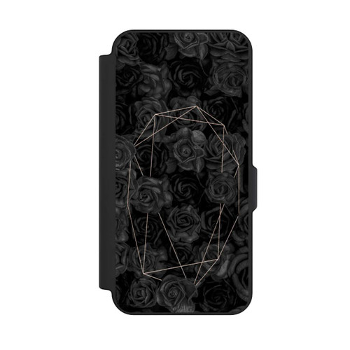Samsung Galaxy S25 FE NIVOflip Roses noires