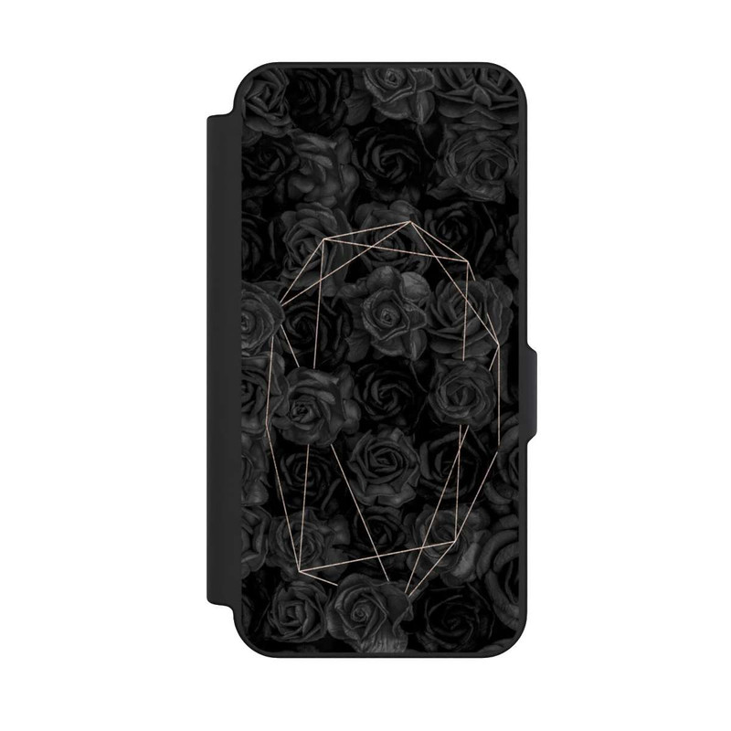 Galaxy S25 FE NIVOflip Roses noires