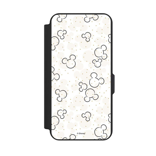 Samsung Galaxy S25 FE NIVOflip Golden Mickey Pattern