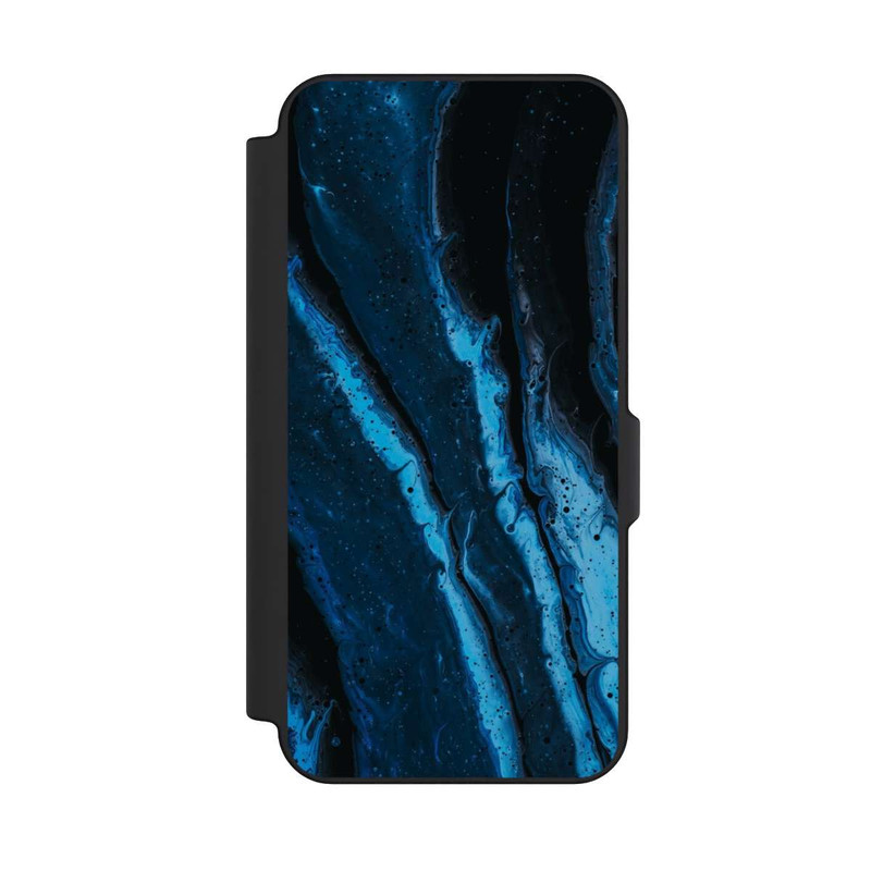 Galaxy S25 FE NIVOflip Blue oil texture