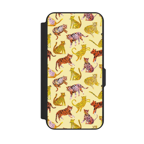 Samsung Galaxy S25 FE NIVOflip Savane des tigres et des léopards
