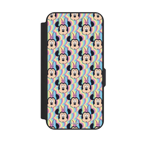 Samsung Galaxy S25 FE NIVOflip Minnie Visages d'arc-en-ciel