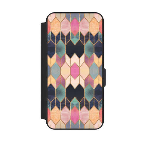 Samsung Galaxy S25 FE NIVOflip Bunte Glasscheibe