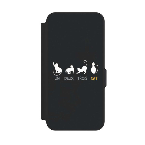 Samsung Galaxy S25 FE NIVOflip Un Deux Trois Cat