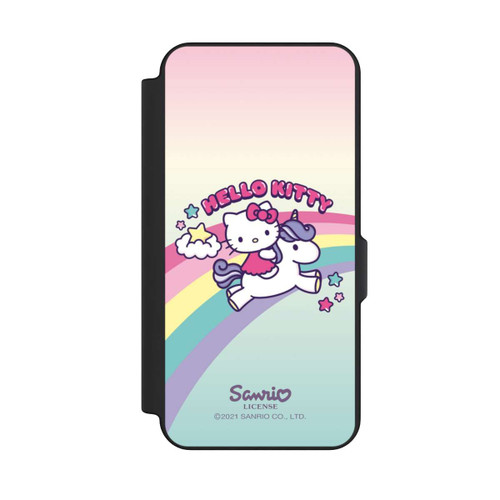 Samsung Galaxy S25 FE NIVOflip Hello Kitty Regenbogen 
