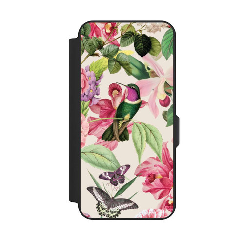 Samsung Galaxy S25 FE NIVOflip Colibris et roses