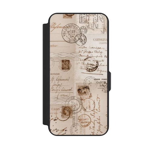 Samsung Galaxy S25 FE NIVOflip Vintage Stamps