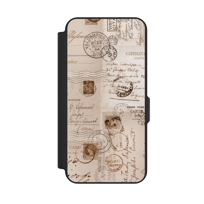 Galaxy S25 FE NIVOflip Vintage Stamps