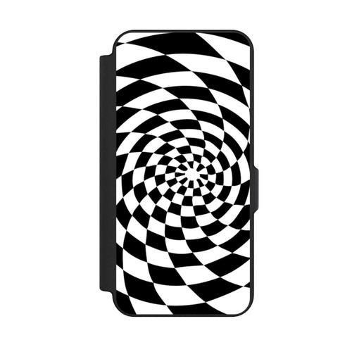 Samsung Galaxy S25 FE NIVOflip Illusion en noir et blanc
