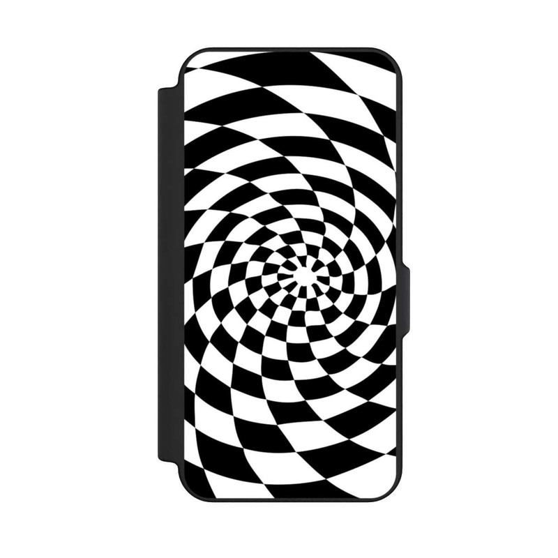 Galaxy S25 FE NIVOflip Illusion en noir et blanc