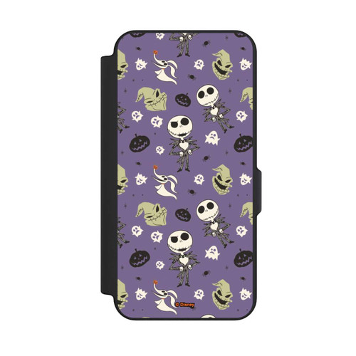Samsung Galaxy S25 FE NIVOflip L'etrange Noël de Monsieur Jack Violet