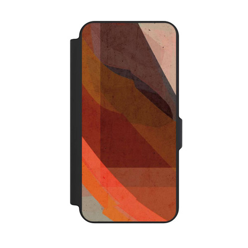 Samsung Galaxy S25 FE NIVOflip Vague rouge rouille