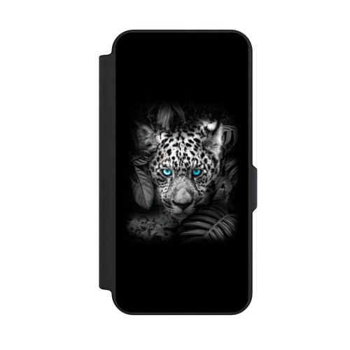 Samsung Galaxy S25 FE NIVOflip Jaguar Schwarz Dschungel