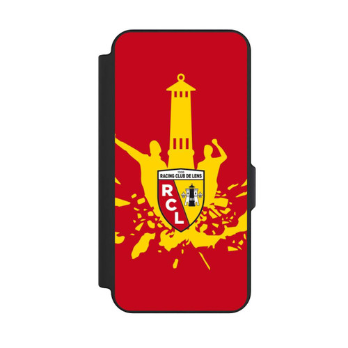 Samsung Galaxy S25 FE NIVOflip RC Lens Tour jaune sur rouge