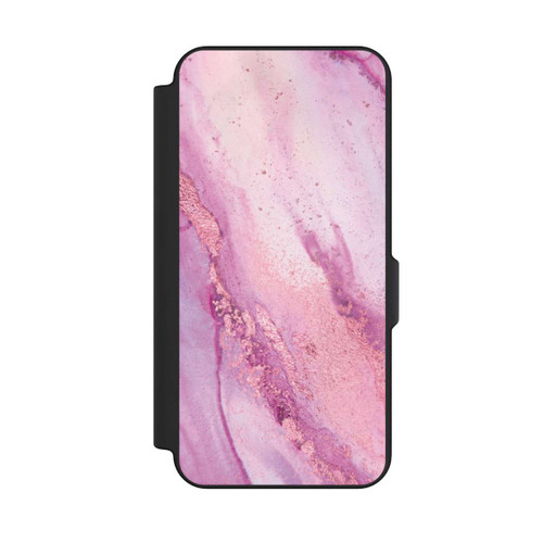 Samsung Galaxy S25 FE NIVOflip Encre murale en marbre violet