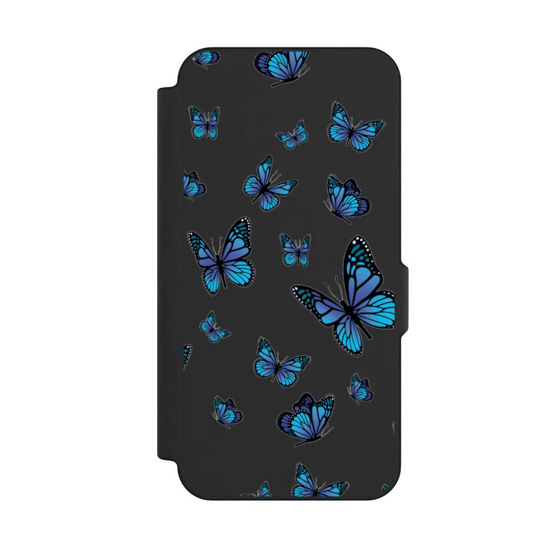 Galaxy S25 FE NIVOflip Schmetterlingmuster Transparent