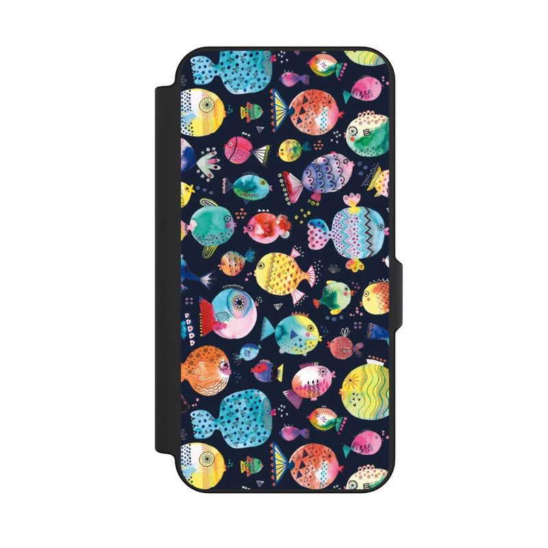 Galaxy S25 FE NIVOflip Plage Puffer poissons Enfant Marine