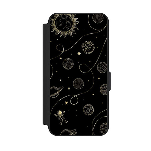 Samsung Galaxy S25 FE NIVOflip Planeten Gold