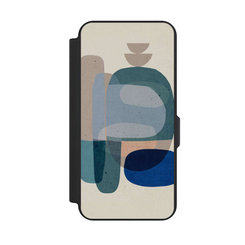 Samsung Galaxy S25 FE NIVOflip Pierres n° 3 Bleu