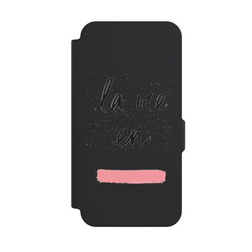 Samsung Galaxy S25 FE NIVOflip La vie en Rose sans Fond