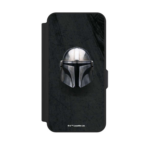 Samsung Galaxy S25 FE NIVOflip Schwarzer Mandalorianer Helm