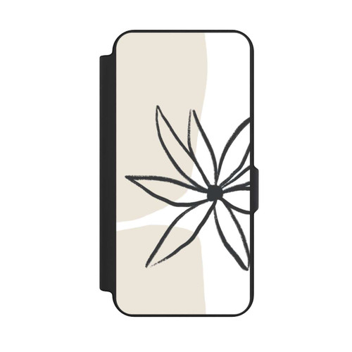 Samsung Galaxy S25 FE NIVOflip Blume und Creme