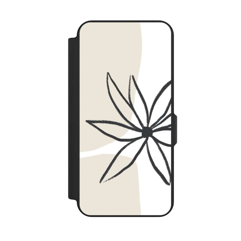 Galaxy S25 FE NIVOflip Fleur et crème