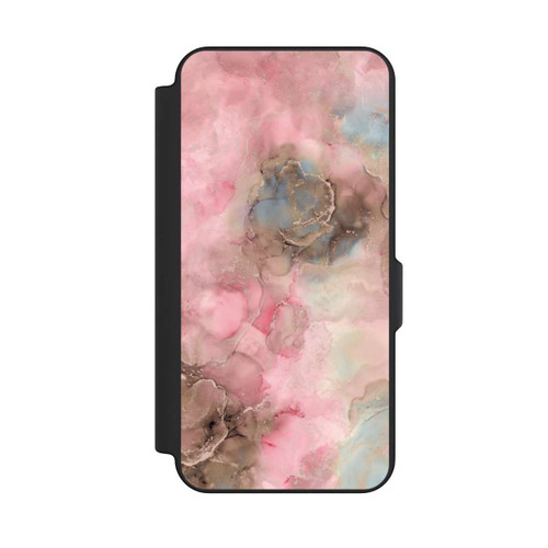 Samsung Galaxy S25 FE NIVOflip Encre Rose Sarcelle