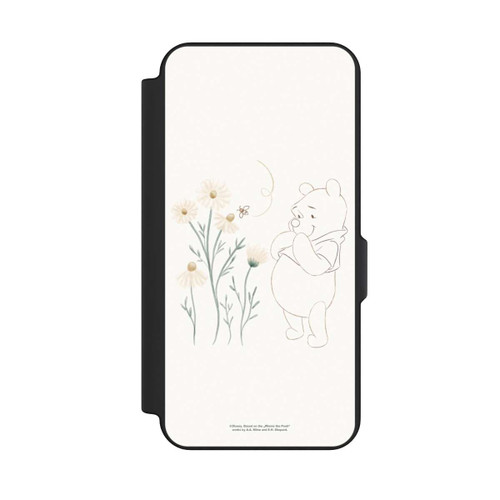 Samsung Galaxy S25 FE NIVOflip Winnie Puuh sieht sich Gänseblümchen an