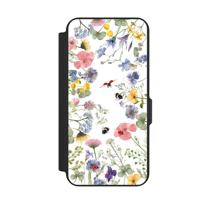 Galaxy S25 FE NIVOflip Fleurs Printanières et Abeilles