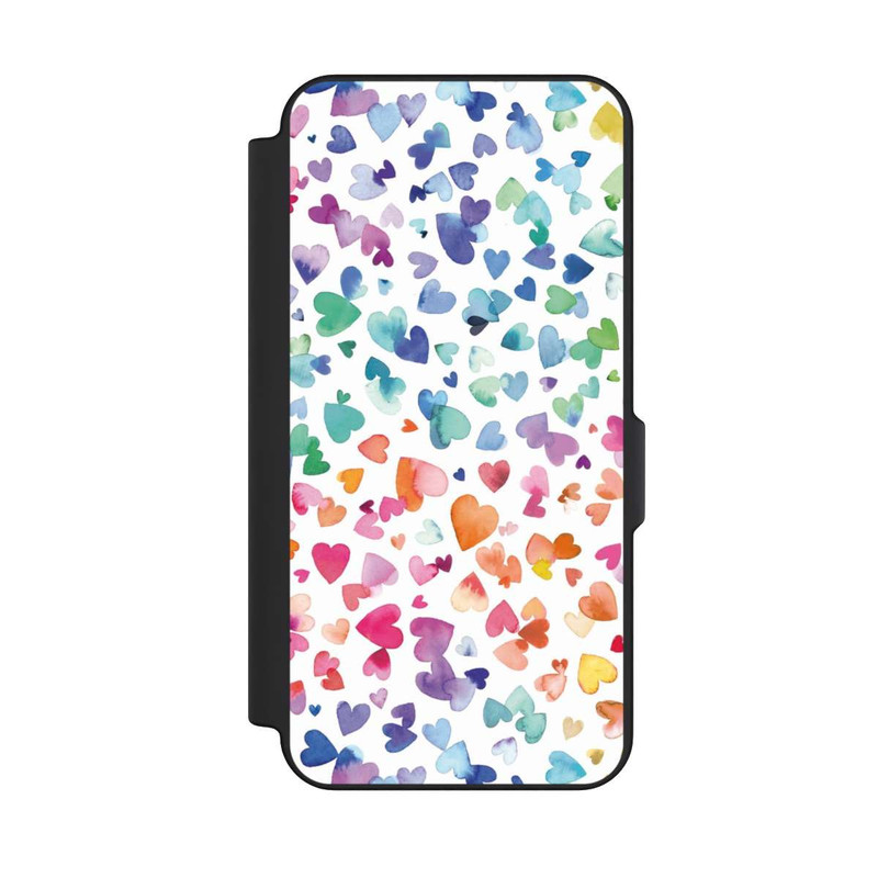 Galaxy S25 FE NIVOflip Liebesherzen aquarell