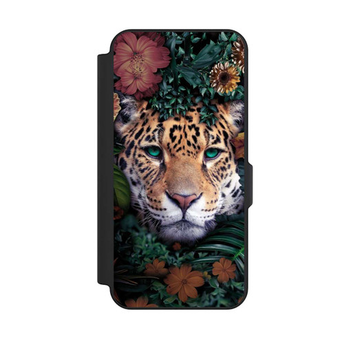 Samsung Galaxy S25 FE NIVOflip Jaguar im Dschunglegrün