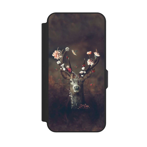 Samsung Galaxy S25 FE NIVOflip Fauna Flora Hirsch