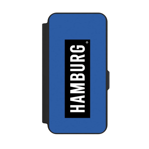 Samsung Galaxy S25 FE NIVOflip HSV Hamburg Schwarz Blau
