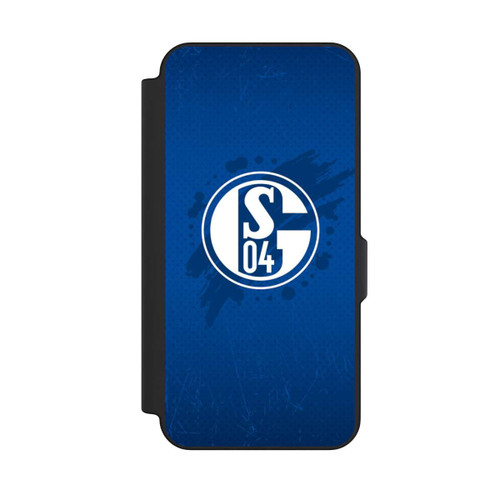 Samsung Galaxy S25 FE NIVOflip Schalke 04 Farbe Fleck Blau