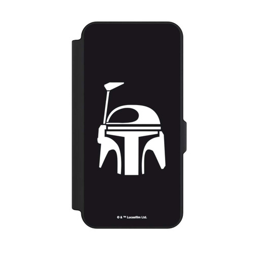 Samsung Galaxy S25 FE NIVOflip Boba Fett Helm Schwarz