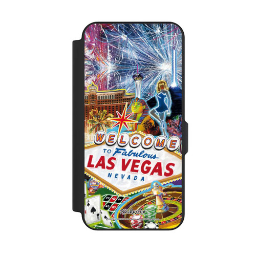 Samsung Galaxy S25 FE NIVOflip Las Vegas Art By P.D. Moreno