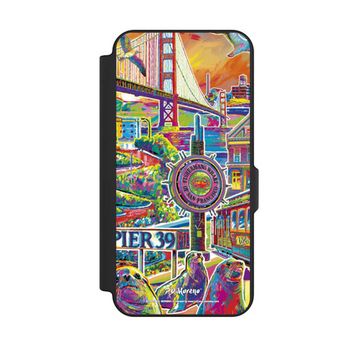 Samsung Galaxy S25 FE NIVOflip San Francisco Art By P.D. Moreno