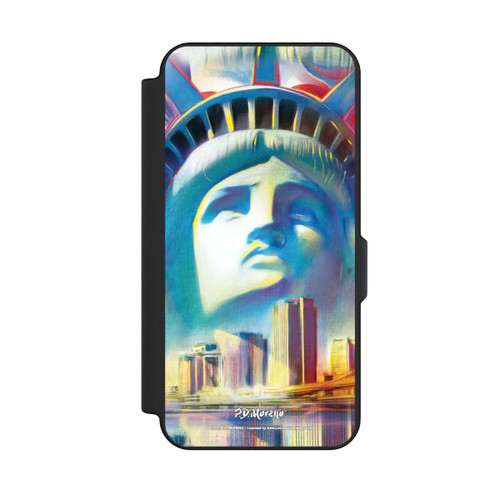 Samsung Galaxy S25 FE NIVOflip New York Liberty Art By P.D. Moreno