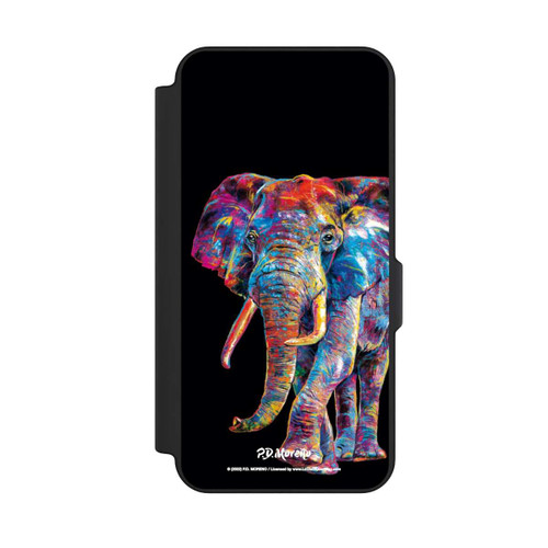 Samsung Galaxy S25 FE NIVOflip Elephant Art By P.D. Moreno