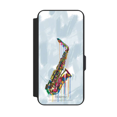 Samsung Galaxy S25 FE NIVOflip Saxophone Art By P.D. Moreno