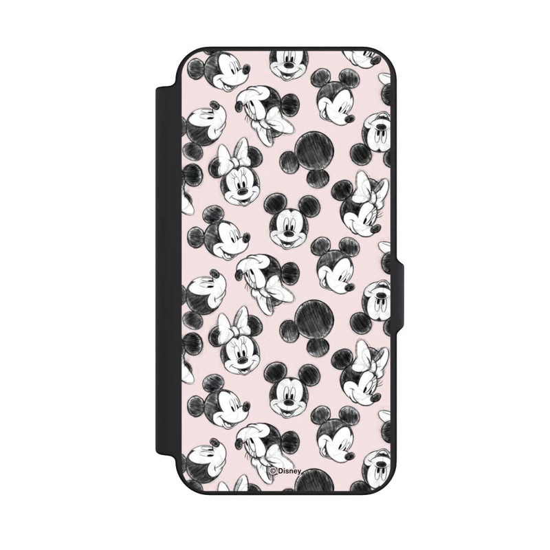 Galaxy S25 FE NIVOflip Minnie & Mickey Viele Gesichter Pink