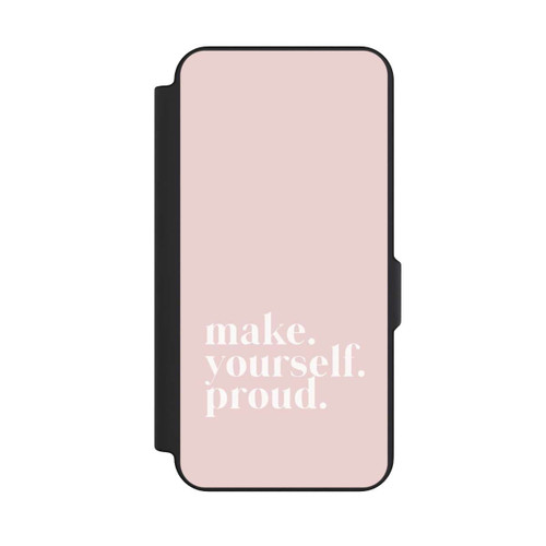 Samsung Galaxy S25 FE NIVOflip Make Yourself Proud Zitat - Altrosa