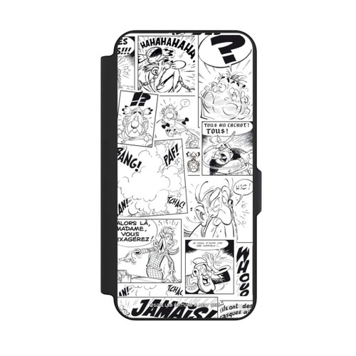 Samsung Galaxy S25 FE NIVOflip BD Astérix Blanc &amp; Noir