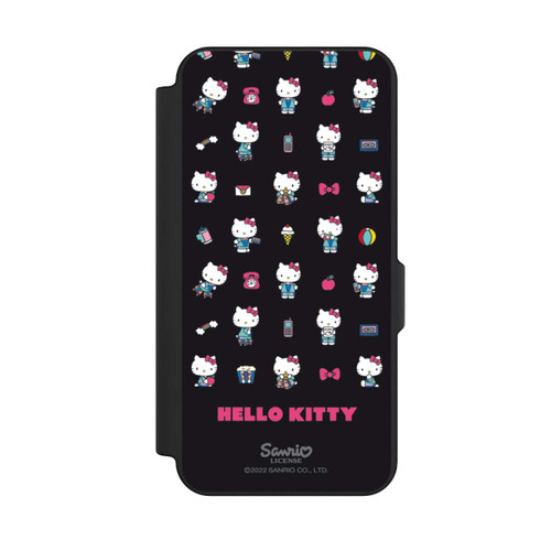 Samsung Galaxy S25 FE NIVOflip Hello Kitty 90s Schwarz
