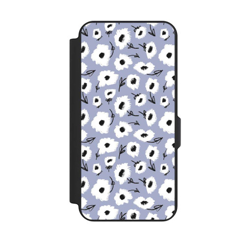 Samsung Galaxy S25 FE NIVOflip Pattern Fleurs Lilas