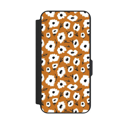 Samsung Galaxy S25 FE NIVOflip Pattern Fleurs Ocres