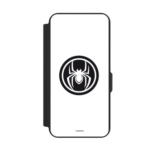 Samsung Galaxy S25 FE NIVOflip Spider-Man Spider Logo White