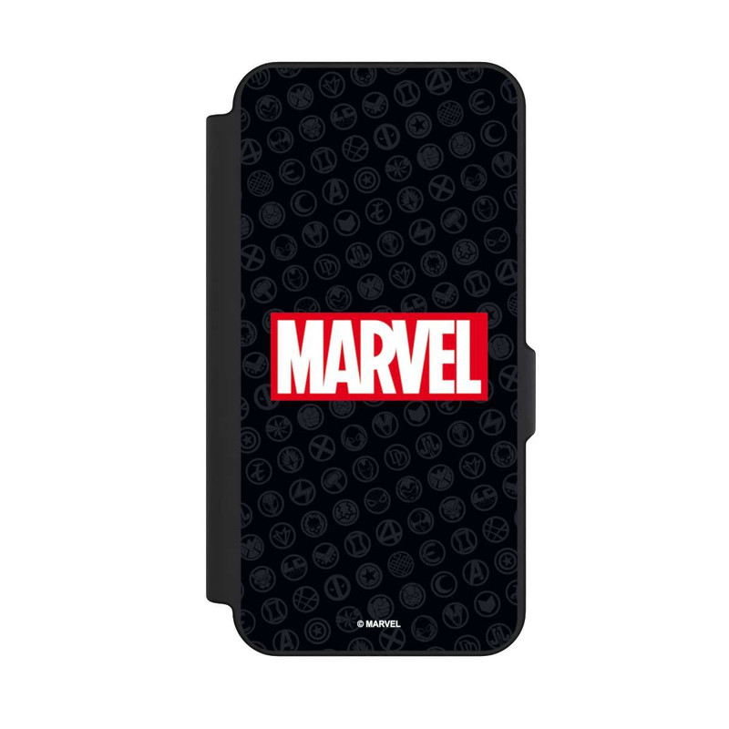 Galaxy S25 FE NIVOflip Marvel Logo Black Red 
